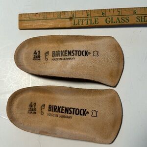 Leather insoles